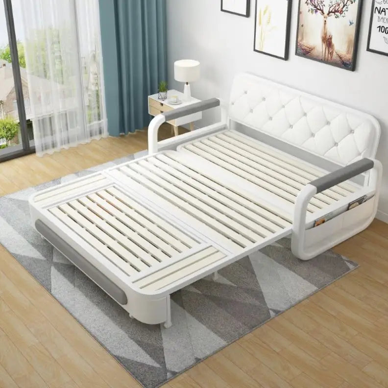Multifunctional Folding Sofa Bed with Storage