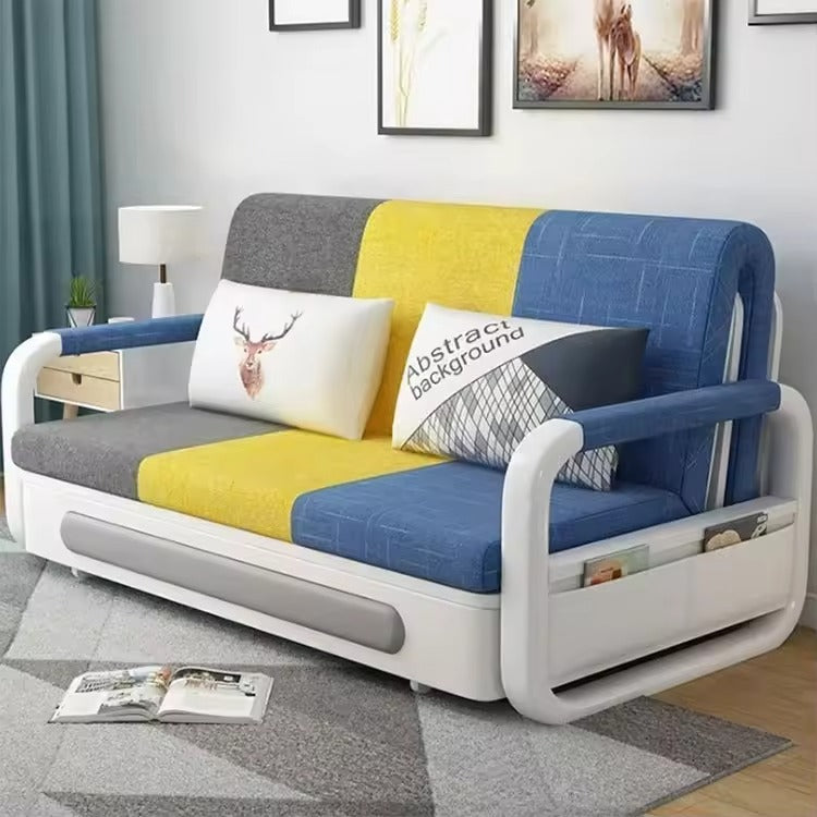 Multifunctional Folding Sofa Bed with Storage