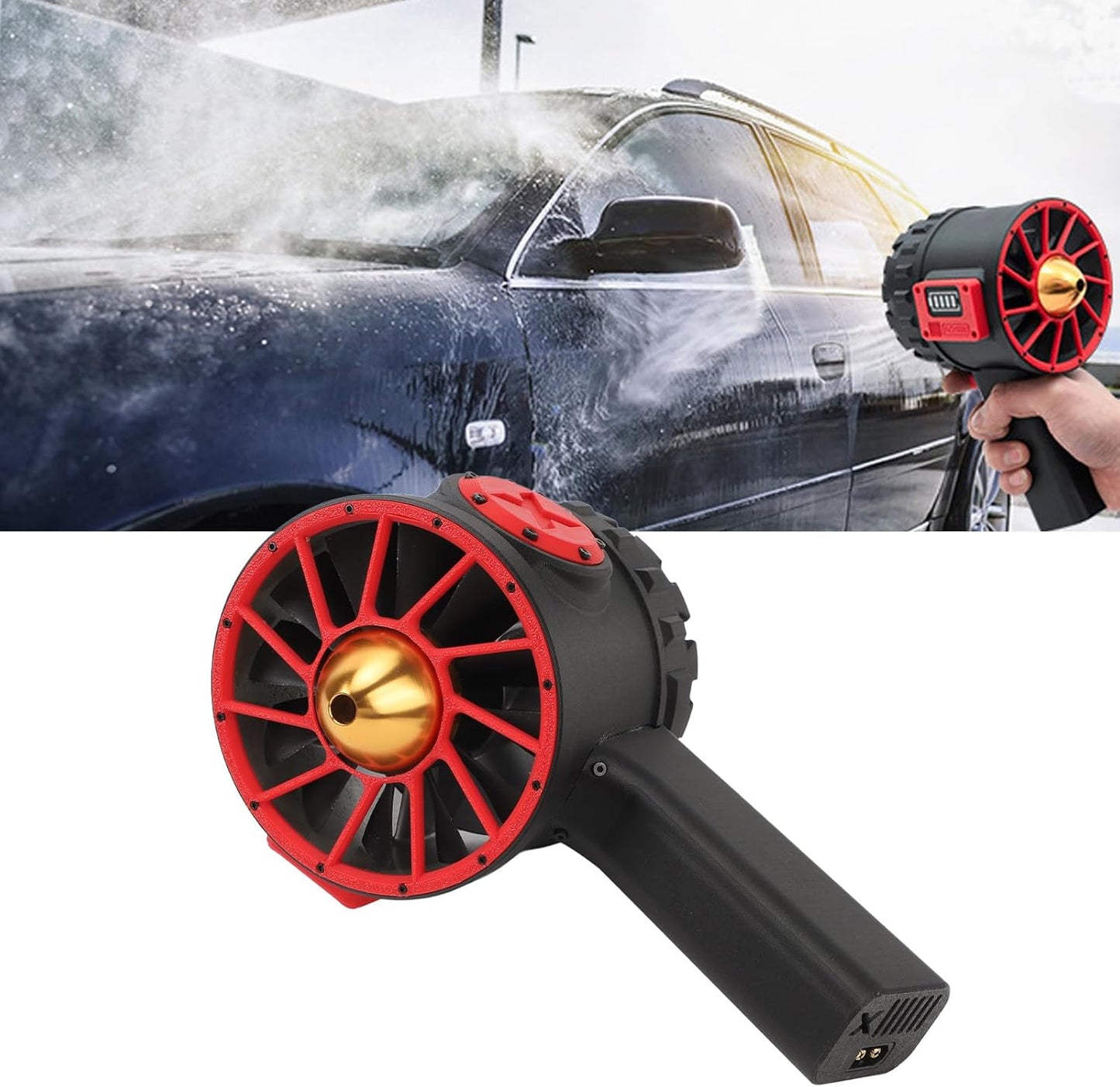 Electric Leaf and Waste Blower - Super Power + Battery and Charger
