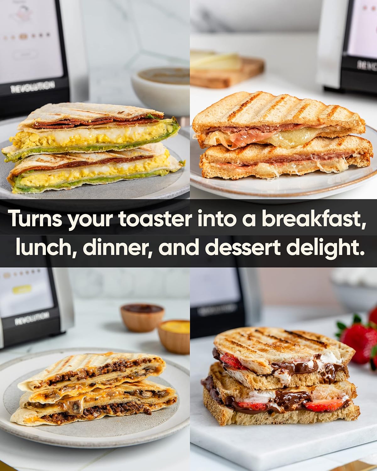 High-Speed Touchscreen Smart Toaster with Patented InstaGLO